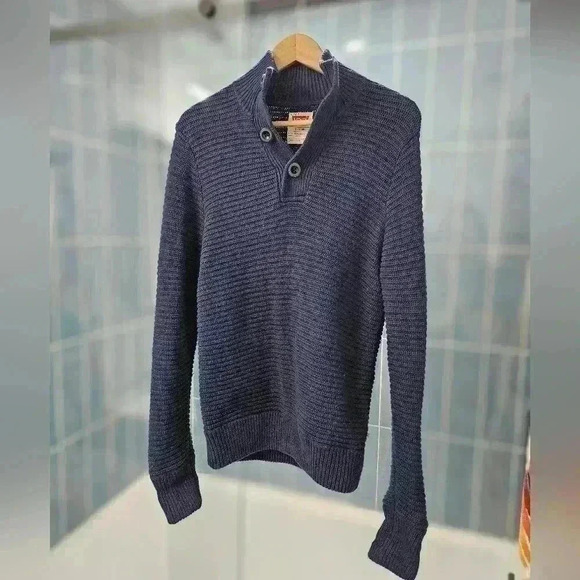 Levi's Navy Blue Pullover - Picture 4 of 7